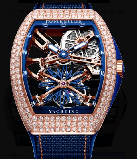 Review Franck Muller Gravity Yachting Skeleton Watches for sale Cheap Price V 45 T GR CS SQT YATCH D 5N - Click Image to Close